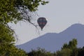 Hot air balloon. Riverfront Regional Park, Sonoma Wine Country, California Royalty Free Stock Photo