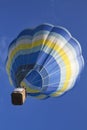 Hot air balloon rizing Royalty Free Stock Photo