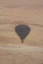 Hot air balloon shadow