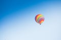 Hot air balloon on sky in Laos Royalty Free Stock Photo