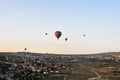 Hot air balloon trip over the beauty of Cappadocia