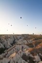 Hot air balloons