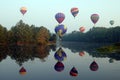 Hot air balloons