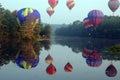 Hot air balloons