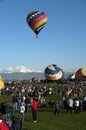 Hot air balloons