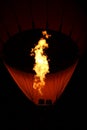 Hot Air Balloons Burner Flames Royalty Free Stock Photo