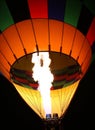 Hot Air Balloons Burner Flames Royalty Free Stock Photo