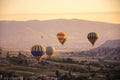 Hot air balloons