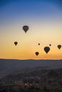 Hot air balloons Royalty Free Stock Photo