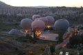 Hot Air Balloons in Cappadocia Valleys