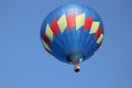 Hot air balloons on a clear day