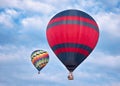 Hot Air Balloons In Flight