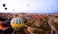 Hot air balloons