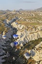 Hot air balloons gorge highway