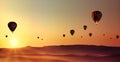 Hot-air-balloons Royalty Free Stock Photo