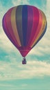 Hot air balloons lift off at the Bristol Balloon Fiesta.