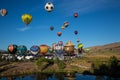 Hot Air Balloons Lift Off in Reno, Nevada