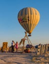 Hot Air Balloons Over Love Valley in Cappadocia, Turkey at Dawn