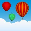 Hot air balloons