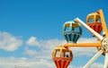 Hot Air Baloon amusement ride Royalty Free Stock Photo