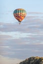 Hot air baloon over Bloemfontein Royalty Free Stock Photo