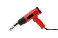 Hot air gun. isolated on a white background Royalty Free Stock Photo