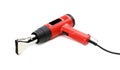 Hot air gun. isolated on a white background Royalty Free Stock Photo