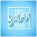 Hot autumn sale Royalty Free Stock Photo