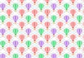 Hot Balloons Cute Pattern Design