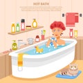 Hot Bath Poster