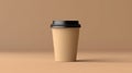 Hot beverage disposable white paper coffe cup