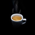 Hot black coffee Royalty Free Stock Photo