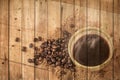 Hot black coffee Royalty Free Stock Photo