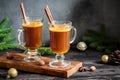 Hot buttered rum Royalty Free Stock Photo