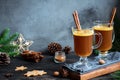 Hot buttered rum Royalty Free Stock Photo