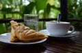 Hot cappuccino Royalty Free Stock Photo