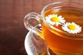 Hot chamomile tea Royalty Free Stock Photo