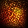 Hot checkered abstract background