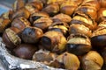 Hot Chestnuts Royalty Free Stock Photo