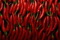 Hot chili peppers background. Red chilli peppers. Royalty Free Stock Photo