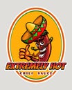 Hot Chili Sauce Emblem