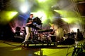 Hot Chip (electronic music band) performs at Sonar Festival Royalty Free Stock Photo