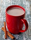 Hot chocolate drink Royalty Free Stock Photo