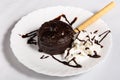 Hot Chocolate Fondant Royalty Free Stock Photo