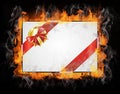 Hot Christmas Email Message Icon