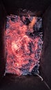 hot coals, fire pit, fire, coals in the grill