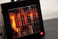 Hot Coils in a Space Heater Royalty Free Stock Photo