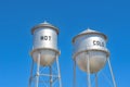 Hot & Cold Water Towers.