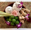 Hot Compress and Herb for Traditional Thai Massage