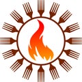 Hot cook logo